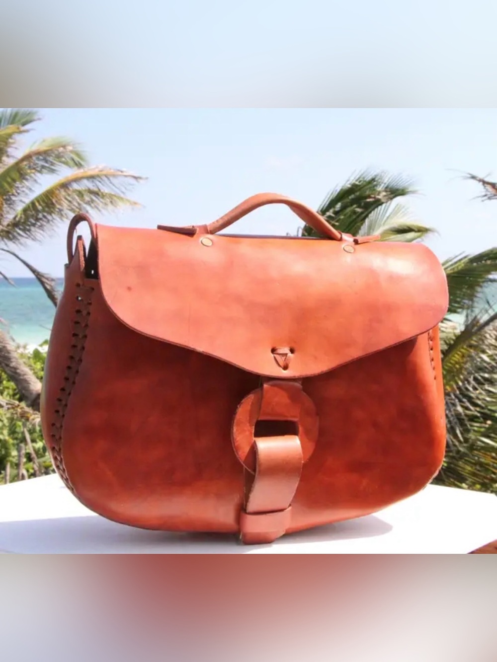 Chuupul Leather Harrison Saddle Tote
